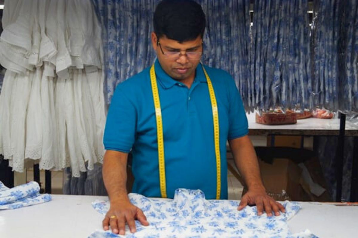In-line garment inspection India – During production quality control