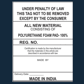 USA Law Label Registrations